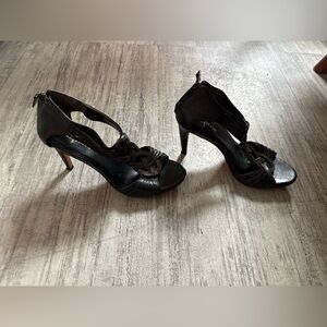 Cole Haan Elegant Dark Brown High Heel Sandals size 9